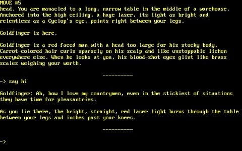 JAMES BOND 007: GOLDFINGER screenshot 3