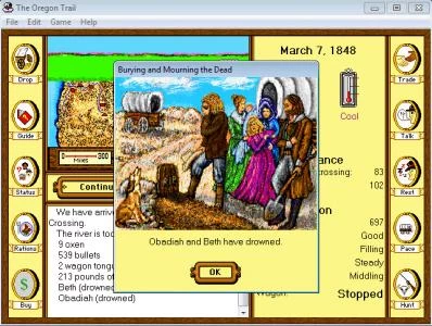 THE OREGON TRAIL 1.2 FOR WINDOWS screenshot5