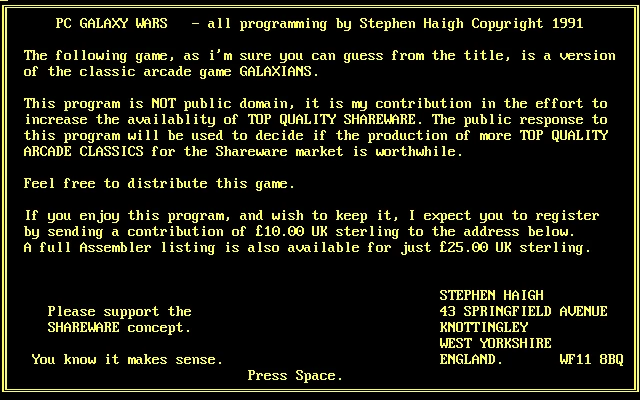 PC GALAXY WARS screenshot7